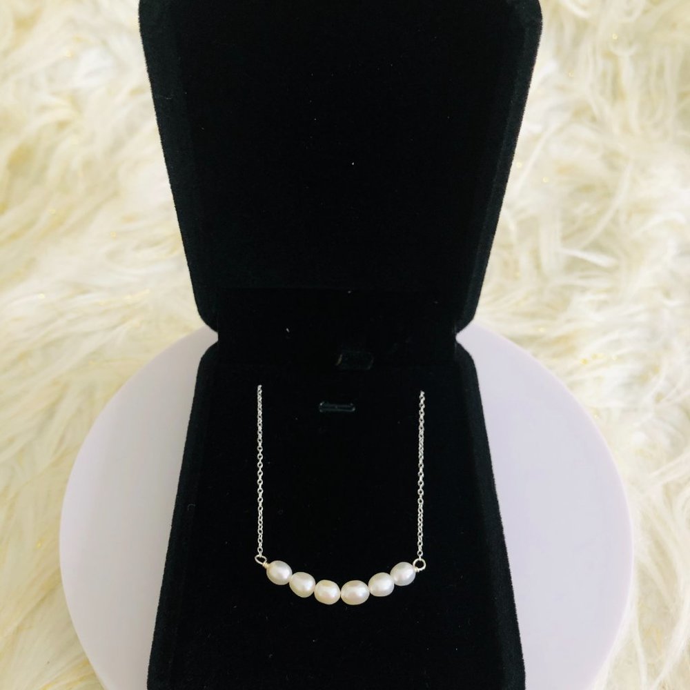 Genuine Freshwater Pearl | 925 Sterling Silver - Picture 8 of 10